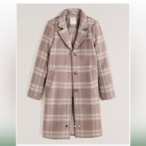 Wool Blend Dad Coat